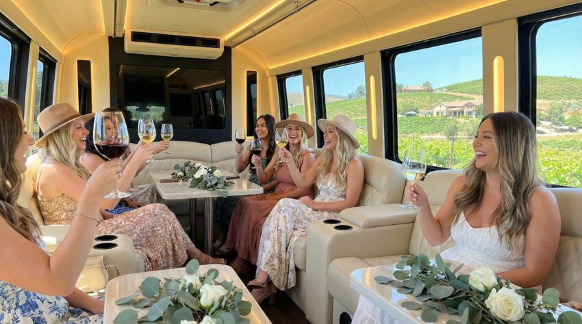Sonoma Party Bus Rental Service