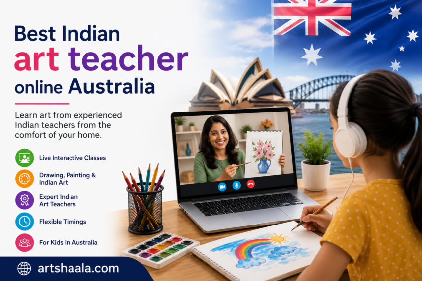Best Indian art teacher online Australia