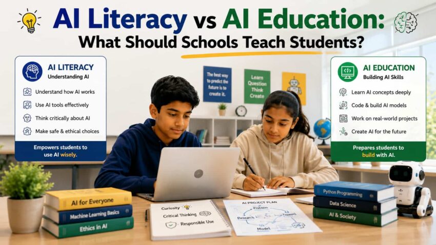 AI Literacy vs AI Education What Should Schools Teach Students