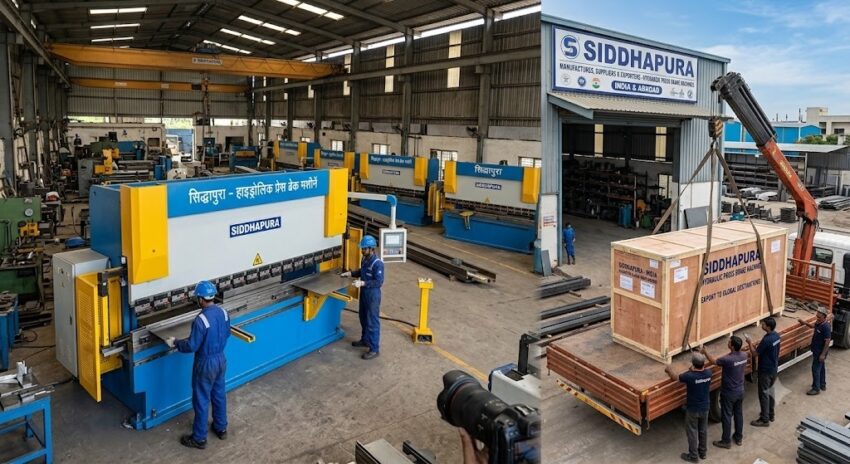 Hydraulic press brake machine in India