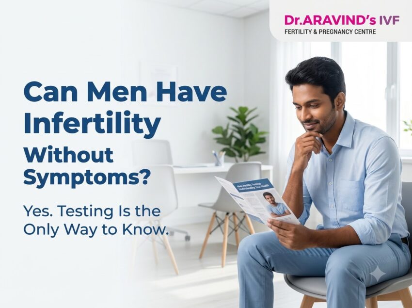 male infertility without symptoms nagapattinam