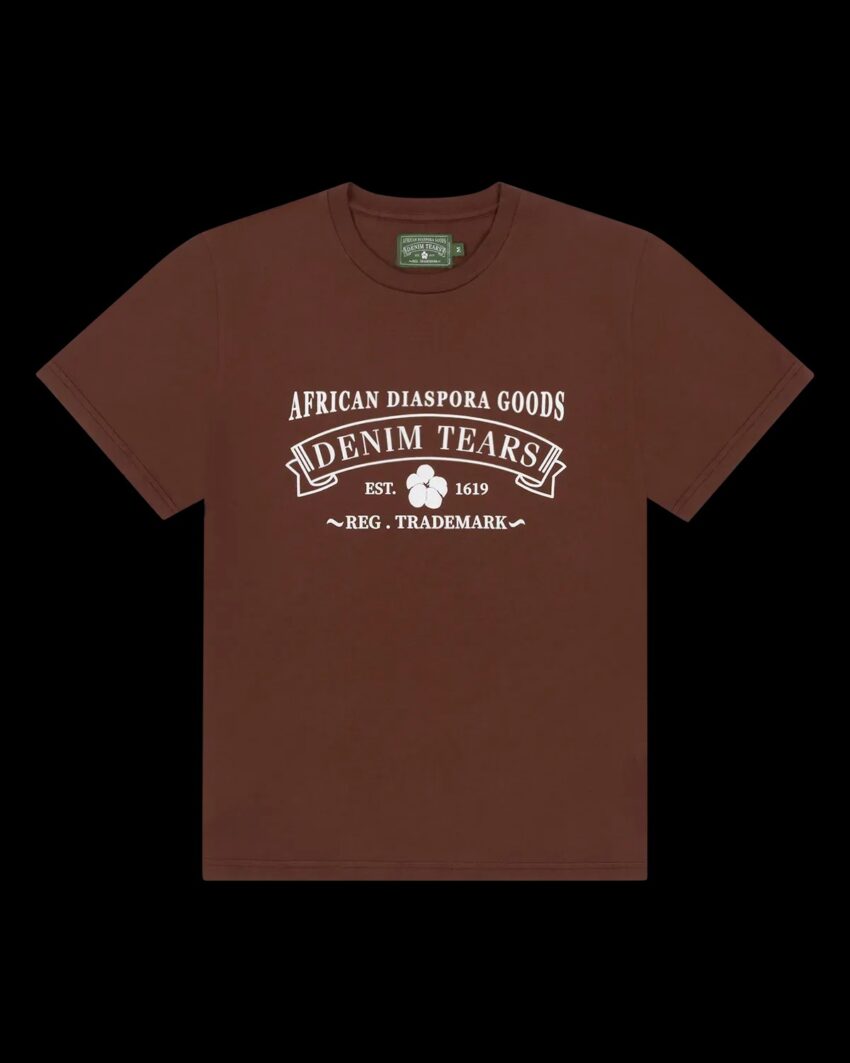 Denim Tears ADG Brown Tee 1