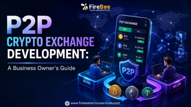 P2P Crypto Exchange Fire Bee Techno Services