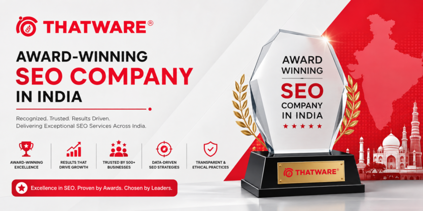 award winning seo company in india