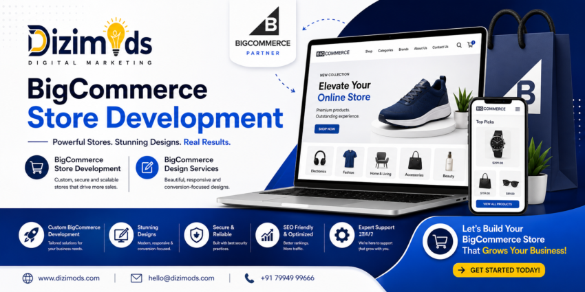 BigCommerce Store Development Banner 1