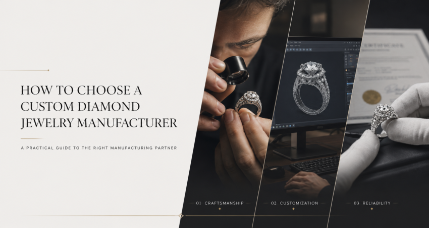 How to Choose a Custom Diamond Jewelry Manufacturer Dvins Jewels