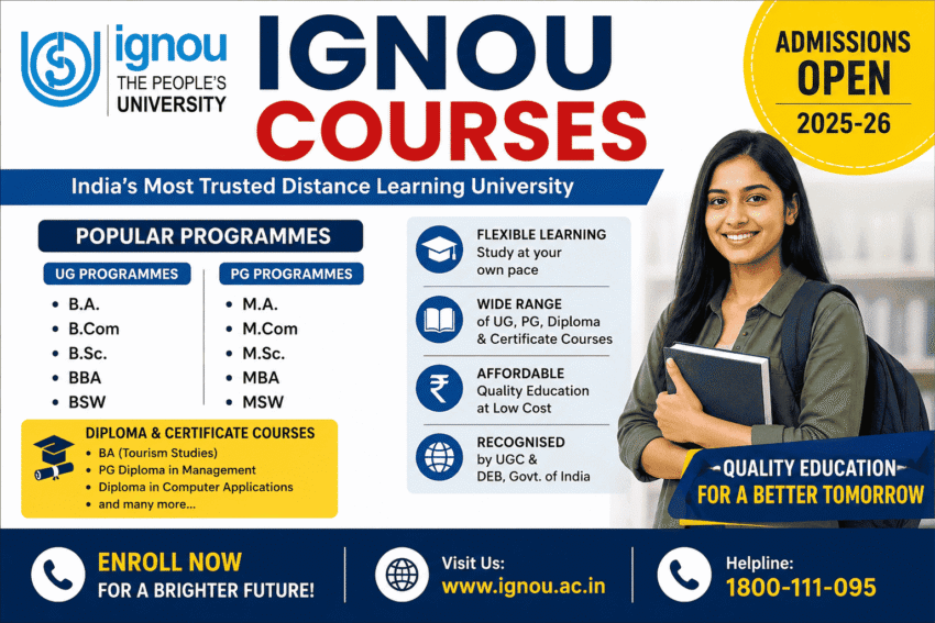 ignou courses 1 1 1 1 1