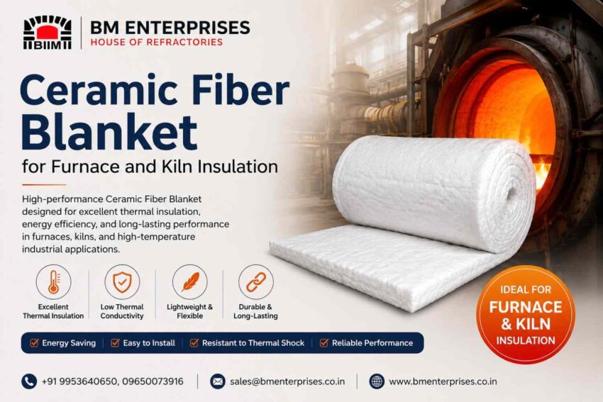 Ceramic Fiber Blanket for Furnace and Kiln Insulation from Best Supplier