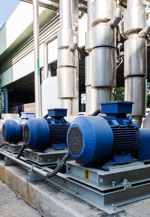 motor pipeline system deliver cold water into production process 281691 1640