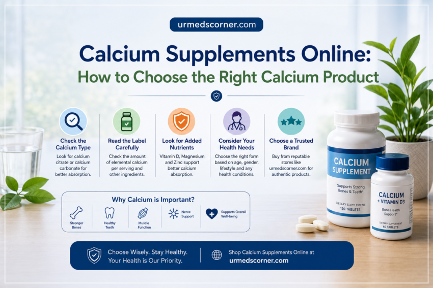 Calcium Supplements Online