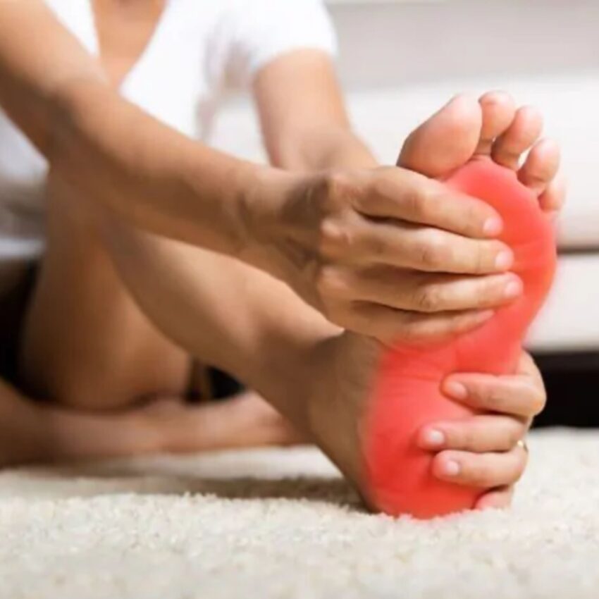 The foot movement image