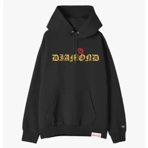Black Diamond Supply Co. Old English Script Rose Hoodie 300x300 1