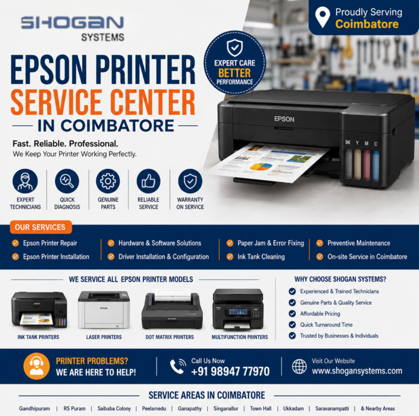 printer service center coimbatore