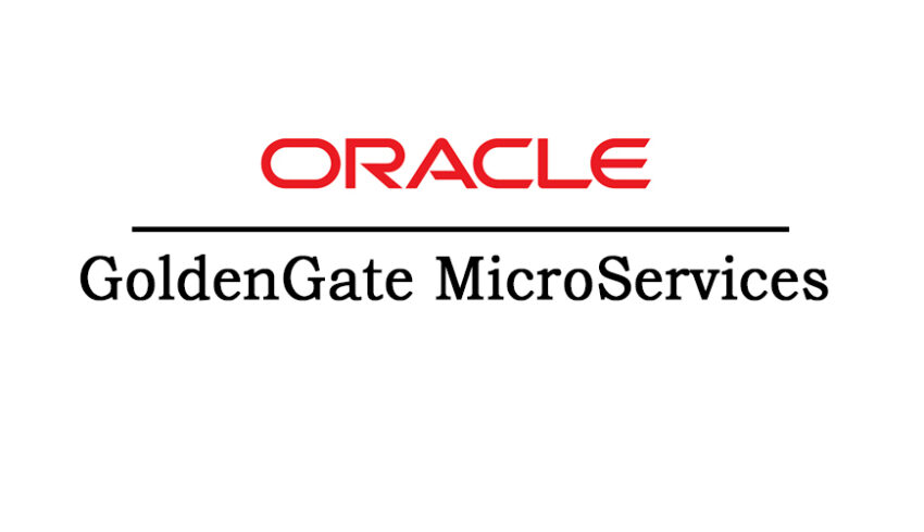 Oracle GoldenGate MicroServices