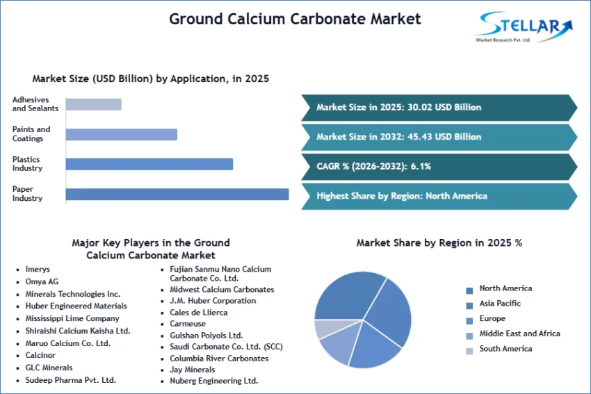 Ground Calcium Carbonate Market SMR Snapshot
