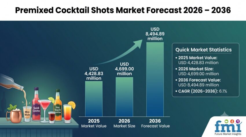 Premixed Cocktail Shots Market