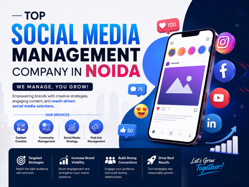 Top Social Media Management Company in Noida for Brands
