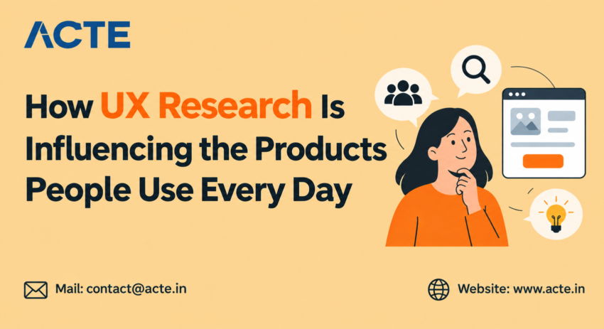How UX Research Is Influencing the Products People Use Every Day