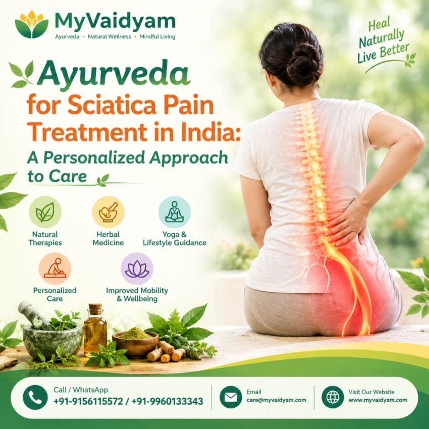 Ayurveda for Sciatica Pain Treatment in India A Personalized Approach to Care