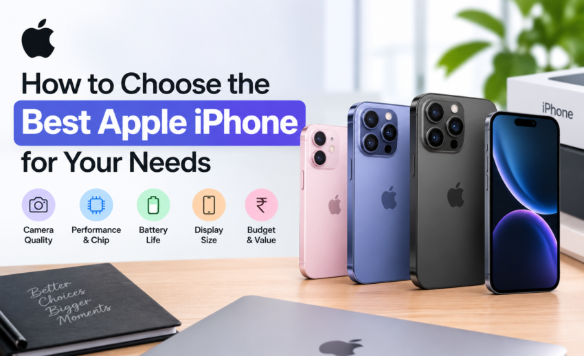 How to Choose the Best Apple iPhone for Your Needs