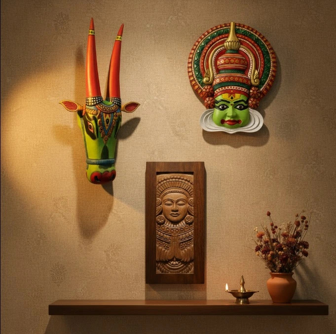 Wooden handicrafts collections