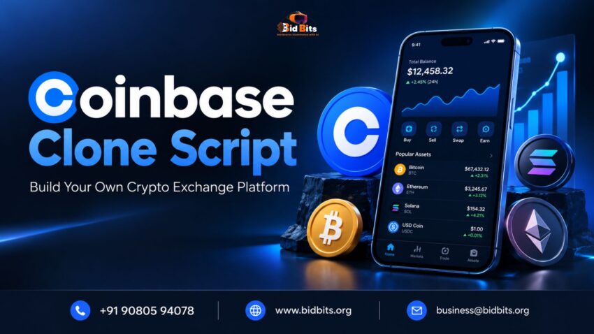 Coinbase Clone Script BidBits