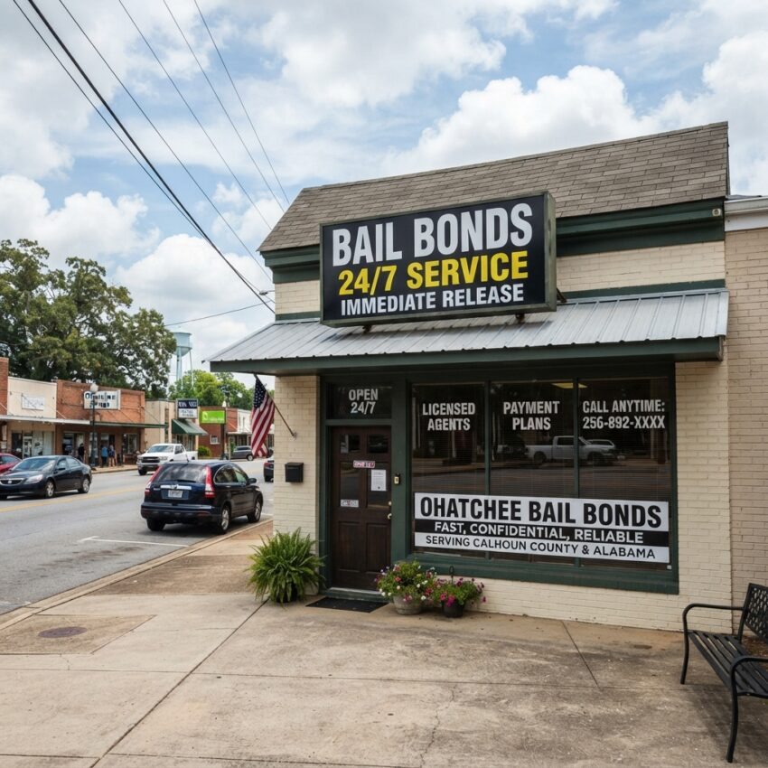 Bail bonds services in Ohatchee 20260922002836