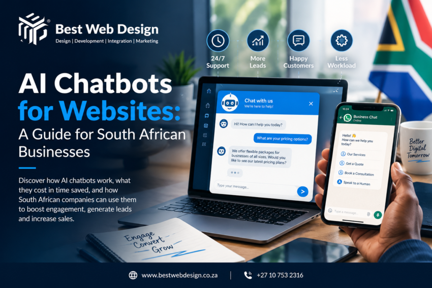 ai chatbots for websites south african businesses