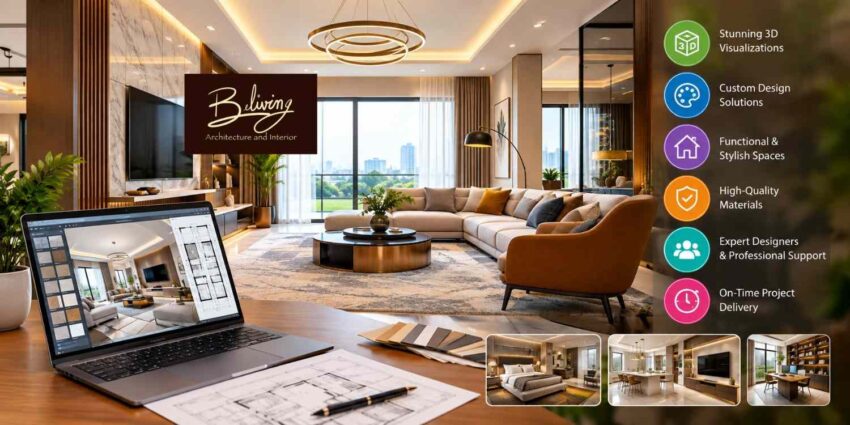 Best Interior Designers in Gurgaon for 3D Interior Design