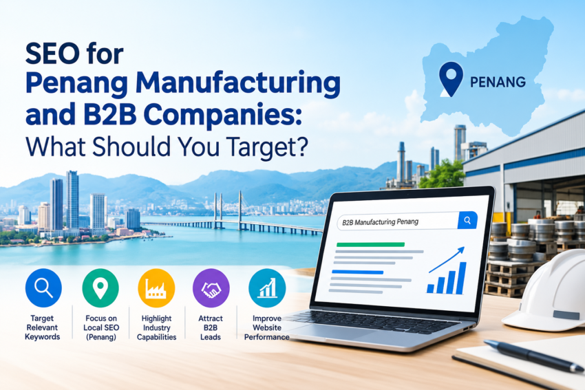 Penang Manufacturing SEO Strategy Banner