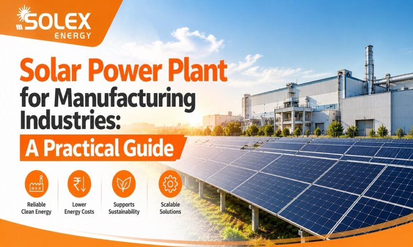 Solar Power Plant for Manufacturing Industries A Practical Guide