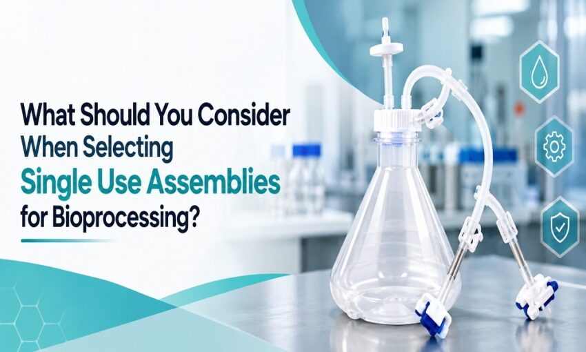 What Should You Consider When Selecting Single Use Assemblies for Bioprocessing