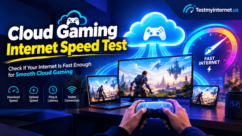 Cloud Gaming Internet Speed Test
