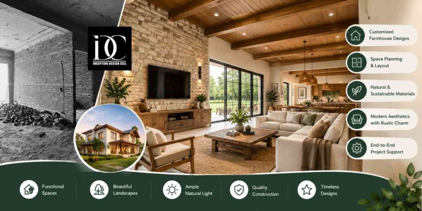Best Architecture Firms in Noida for Modern Farmhouse Design