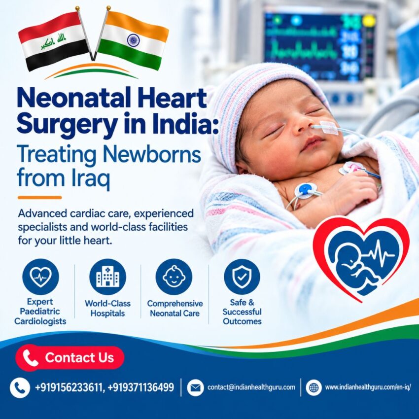 Neonatal Heart Surgery in India Treating Newborns from Iraq