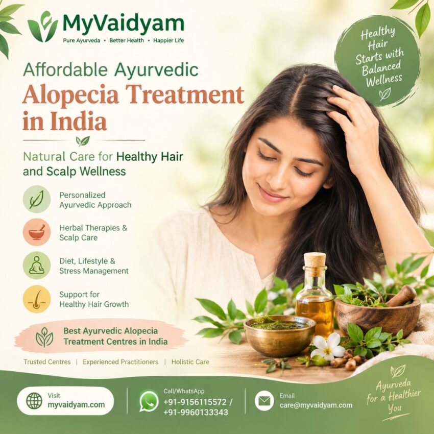 Affordable Ayurvedic Alopecia Treatment in India