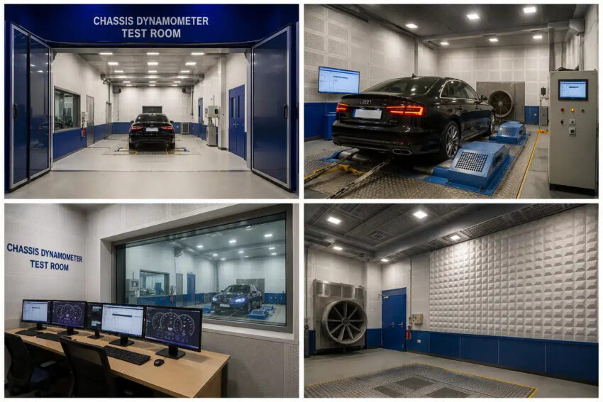 Chassis Dynamometer Test Room