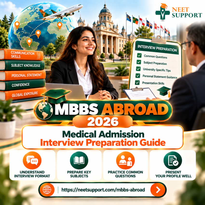MBBS Abroad 2026 Medical Admission Interview Preparation Guide