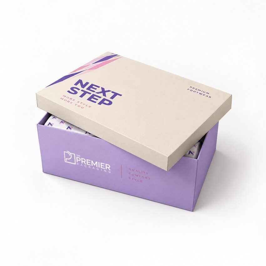 branded shoe boxes