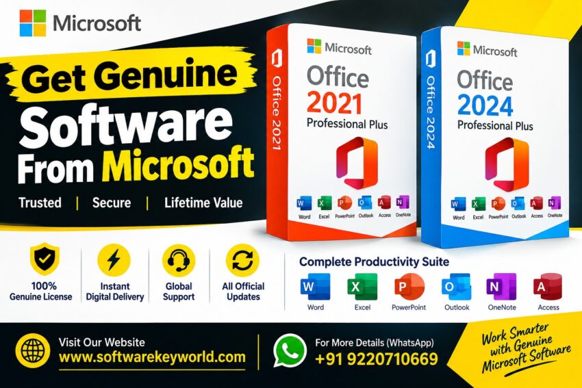 Microsoft Office 2021 and 2024
