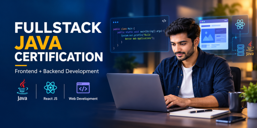 Fullstack Java Certification Banner