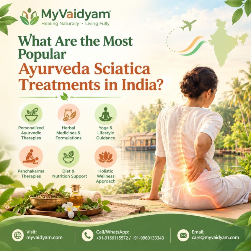 What Are the Most Popular Ayurveda Sciatica Treatments in India