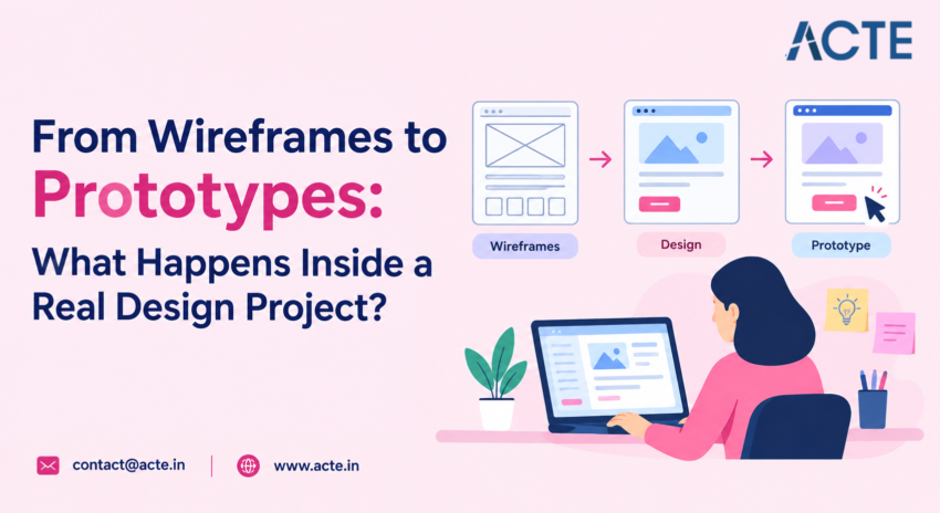 From Wireframes to Prototypes What Happens Inside a Real Design Project