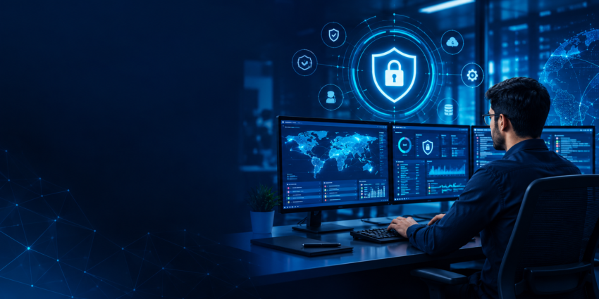 Cybersecurity Operations Control Room