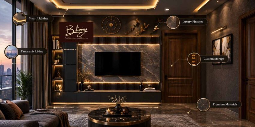 Residential Interior Designers in Delhi for Penthouses