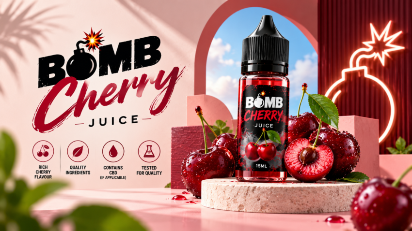 Bomb Cherry Juice Premium Cherry Still Life