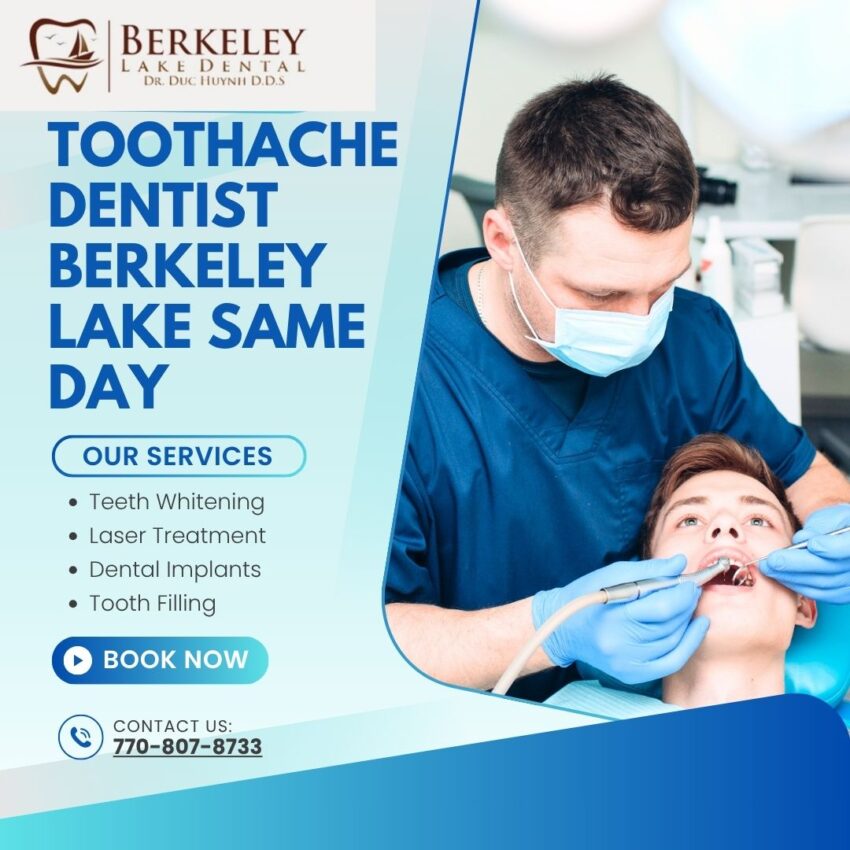 toothache dentist Berkeley Lake same day 1