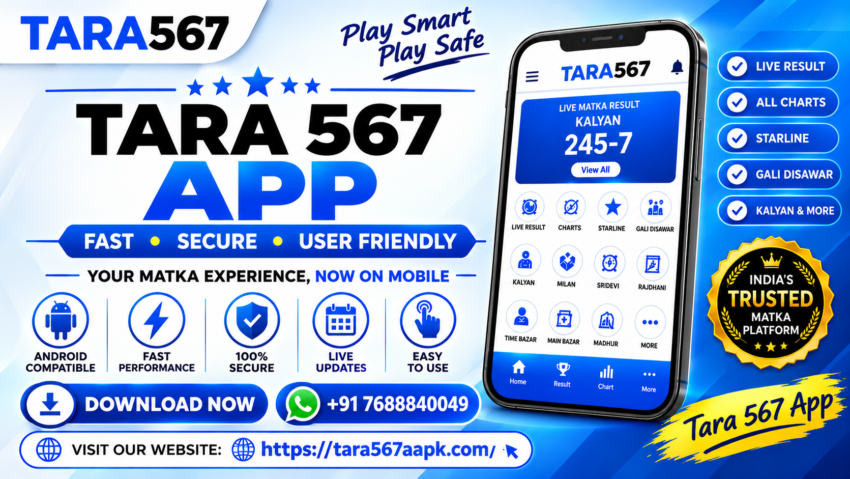 TARA567 Mobile App Promotional Banner
