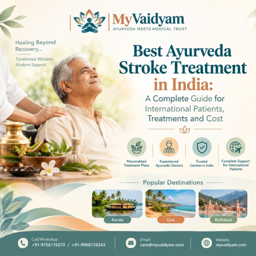 Best Ayurveda Stroke Treatment in India A Complete Guide for International Patients Treatments and Cost