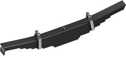 conventional trailer spring assembly